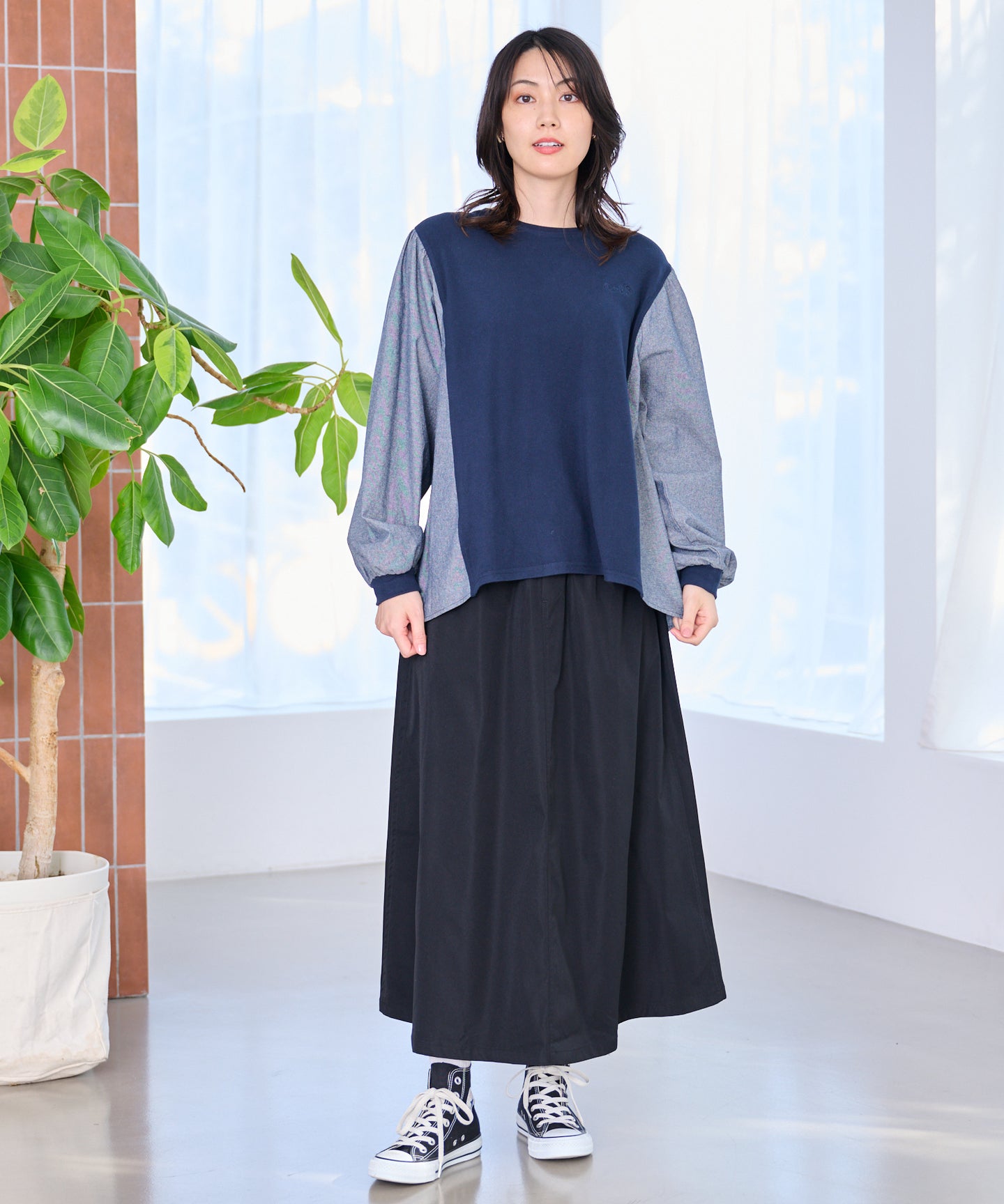 Arnold Palmer マシュマロ天竺 ドッキングプルオーバー